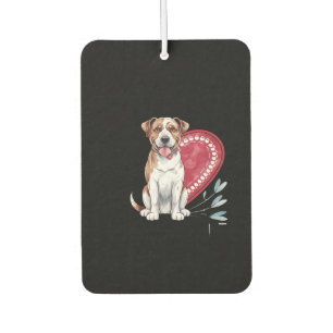 Pawprints on My Heart Dog Car Air Freshener