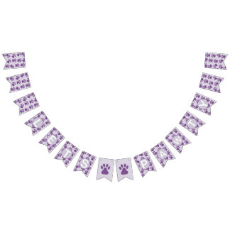 Pawprints Party Bunting