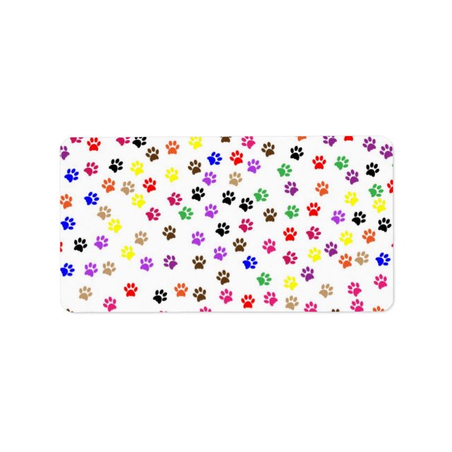 Paws Address Label (Front)