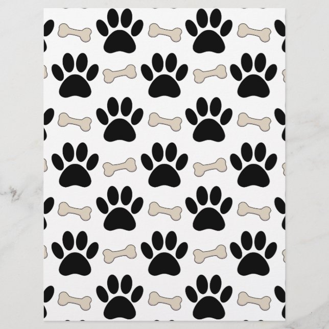 Paws And Bones Pattern (Front)