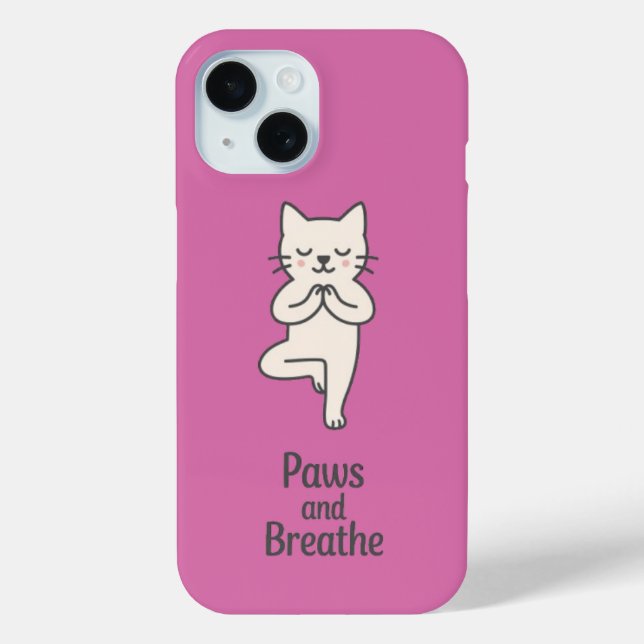 Paws and Breathe Case-Mate iPhone Case (Back)
