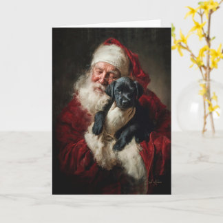 Paws and Claus Card