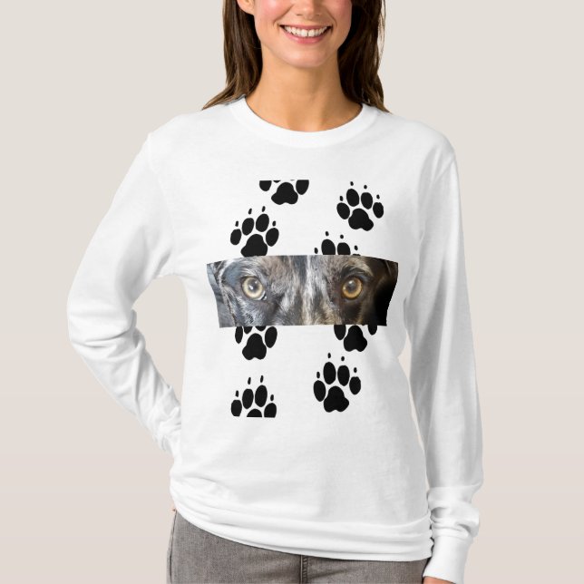 Paws and Eyes T-Shirt (Front)