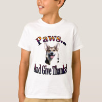 Paws and give thanks Gimli