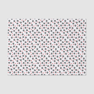 Paws and Hearts Tissue Paper