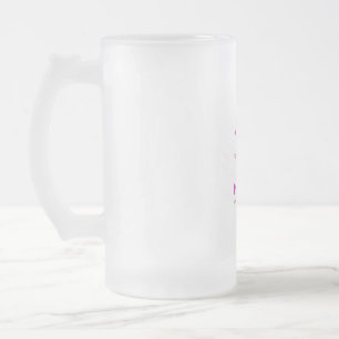 Paws and Potions Beaker Frosted Glass Beer Mug
