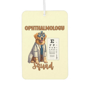 Paws and Vision Animal Ophthalmology Squad Car Air Freshener