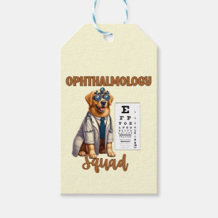 Paws and Vision Animal Ophthalmology Squad Gift Tags