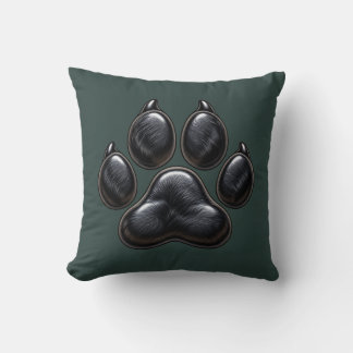 Paws Before Boots in the Sunset Cushion