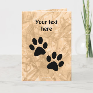 Paws Card