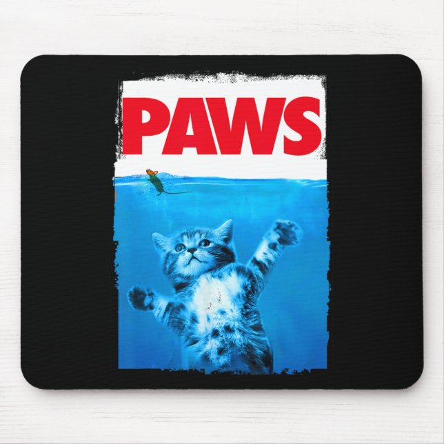 Paws Cat And Mouse Top  Mat (Front)
