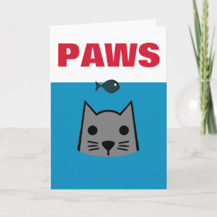 Paws, Cat Card