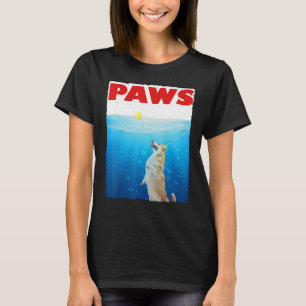Paws Corgi And Tennis Top Dog Corgi Parody
