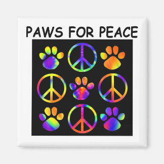 Paws for Peace Magnet