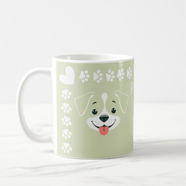Paws for Tea Coffee Mug (Left)