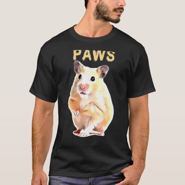 Paws Hamster  Parody Hammy T-Shirt (Front)