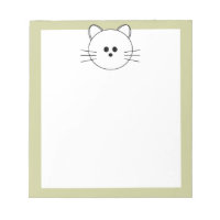 Paws Here Notepad "Kitty"