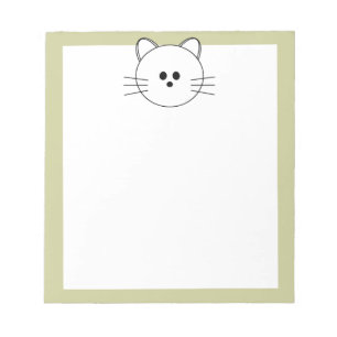 Paws Here Notepad "Kitty"