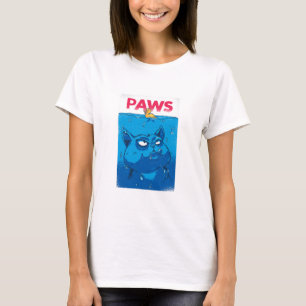 Paws Horror Movie Poster Spoof T-Shirt