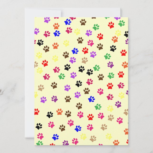 Paws Invitation (Front)