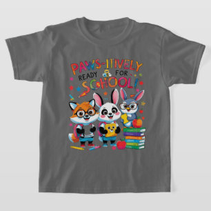 Paws-itively Ready for School! T-Shirt