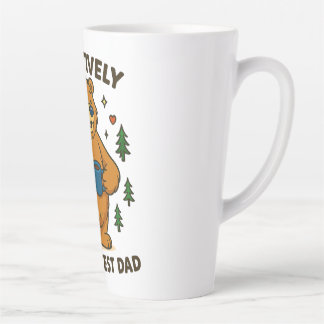 Paws-itively the Greatest Dad Bear Latte Mug