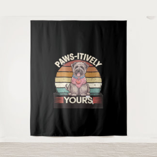 Paws-itively Yours Dog Tapestry