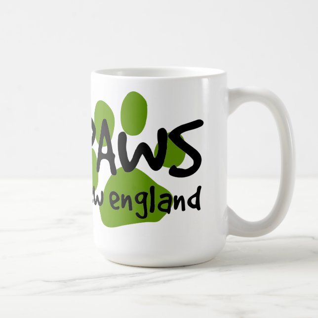 PAWS, mug, lg paw Coffee Mug (Right)