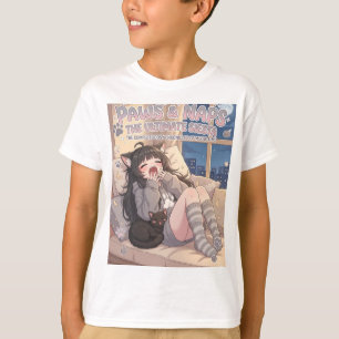 Paws & Naps The Ultimate Siesta - Cute Kids Bedroo T-Shirt