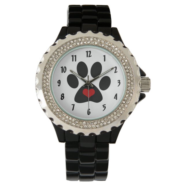 Paws of Love Wrist Watch (Front)