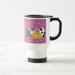 Paws Off! (Cats) Travel Mug