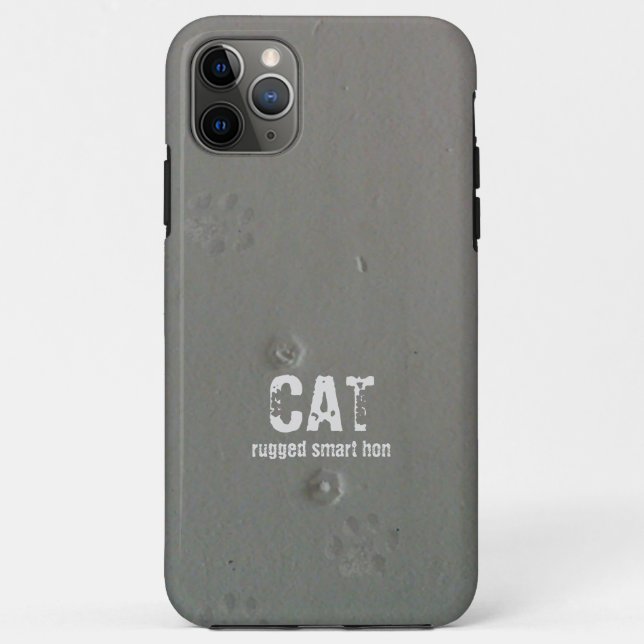 Paws on Concrete Case-Mate iPhone Case (Back)