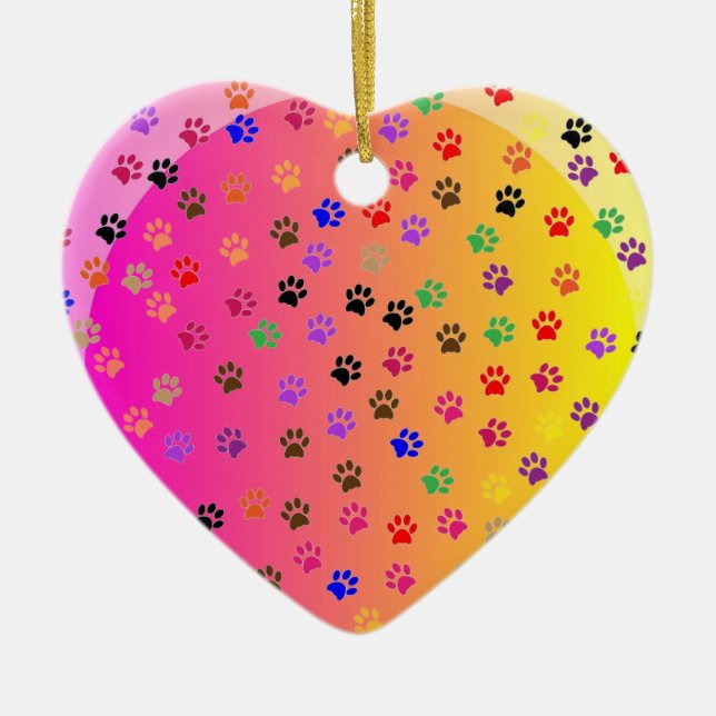 Paws Ornament (Front)