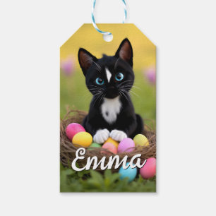 Paws, Pastels & Purrs: Felini’s Easter Nest Gift Tags