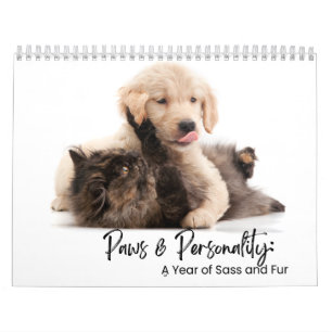 Paws & Personality: A Year of Sass and Fur Calendar