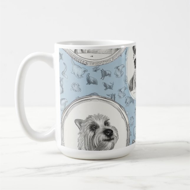Paws & Sips Dog Mug (Left)
