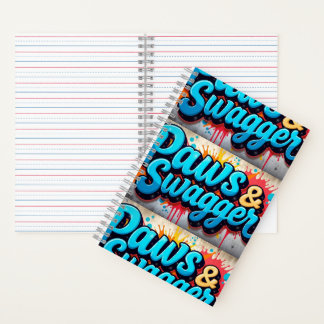 Paws & Swagger Trendy Spiral Notebook