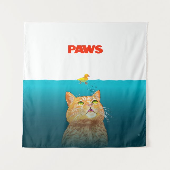 Paws!  tapestry (Front)