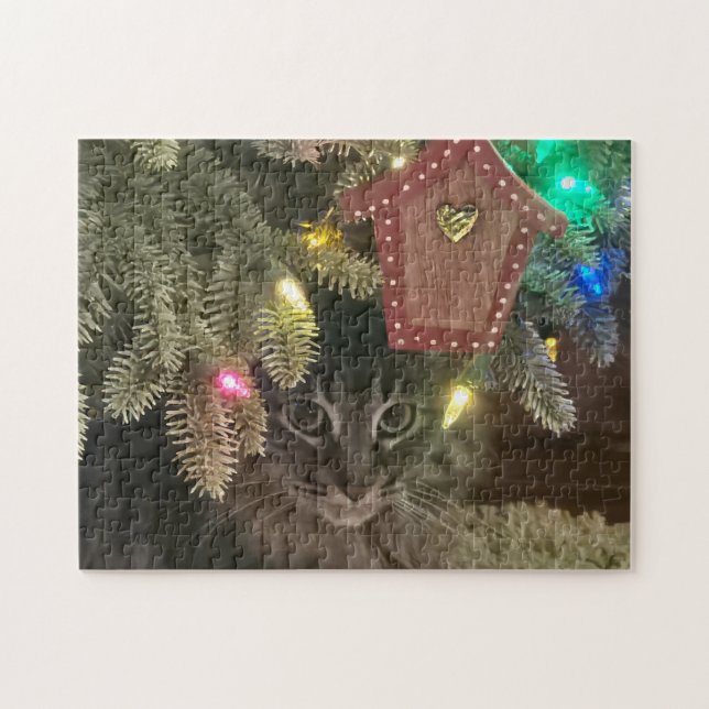 Paws under the tree Puzzle (Horizontal)