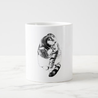 Paws Washed, Heart Warm Large Coffee Mug