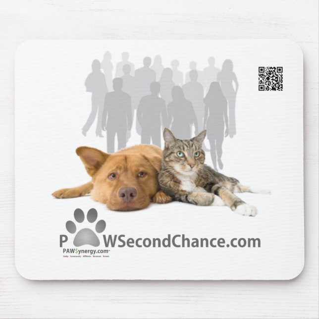 PAWSecondChance - Mouse Pad (Front)