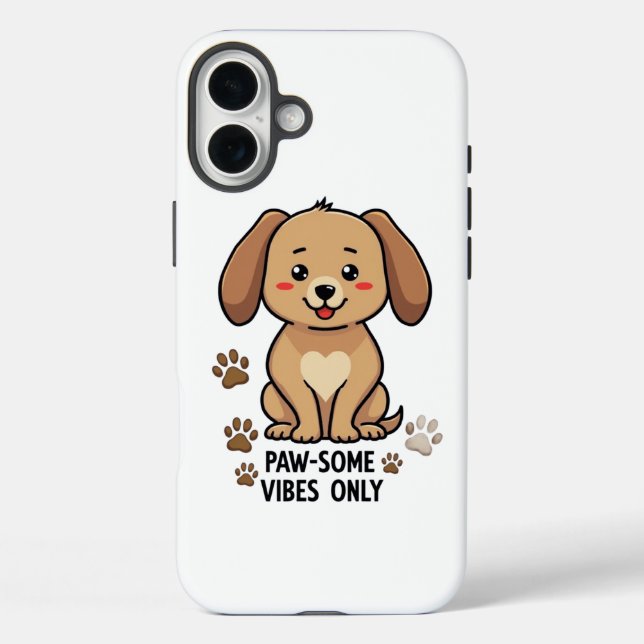 Pawsitive Vibes Case (Back)