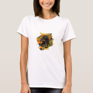 Pawsitive Vibes Flower Dachshund T-Shirt