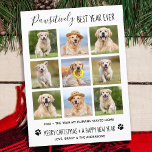 Pawsitively Best Year Ever Dog Pet Photo Collage Holiday Postcard<br><div class="desc">Pawsitively Best Year Ever ! According to the dogs! Add a little cute humour and send holiday wishes with this adorable and funny 'Pawsitively Best Year Ever ' - pet dog photo collage card. It's been a crazy year, and with the pandemic a lot of humans have been working from...</div>