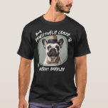 Pawsitively Crazy About Pet Photo T-Shirt<br><div class="desc">Pawsitively Crazy About You pet/ dog one pet photo personalisation. Great for your pet loving family member. AI generated filler photo. Replace with your own photo of your pet.</div>