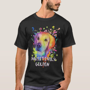 Pawsitively Golden Golden Retriever Humour 1 T-Shirt
