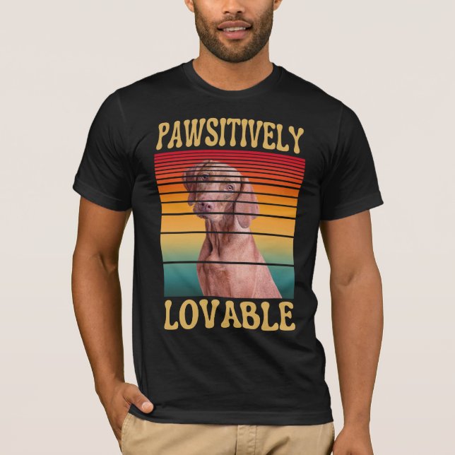 PAWSITIVELY LOVABLE T-Shirt (Front)