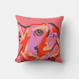 Pawsitively Patched Cushion