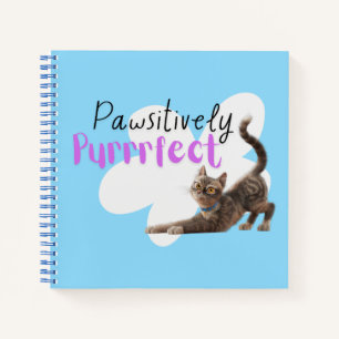 Pawsitively Purrrfect Notebook