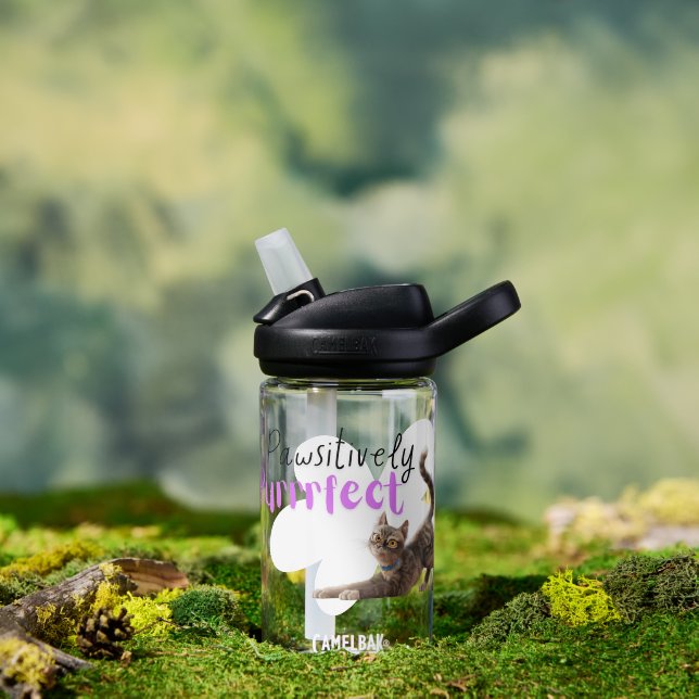 Pawsitively Purrrfect Water Bottle (Outdoor)